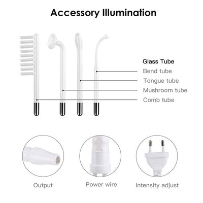 4 In 1 High Frequency Facial Wand