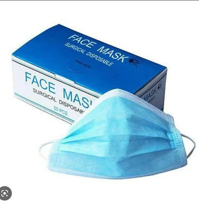 3 Ply Mask to protect you at work- 100 count