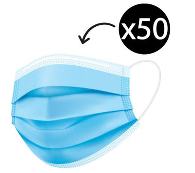 3 Ply Mask that protects you when you drive - 100 count