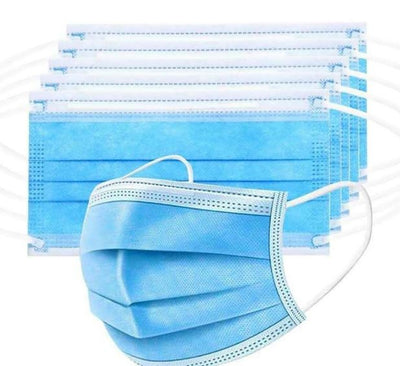 3 Ply Mask for the active person outdoors - 200 count