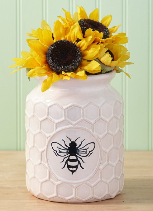 Farmhouse Bee Home Vase