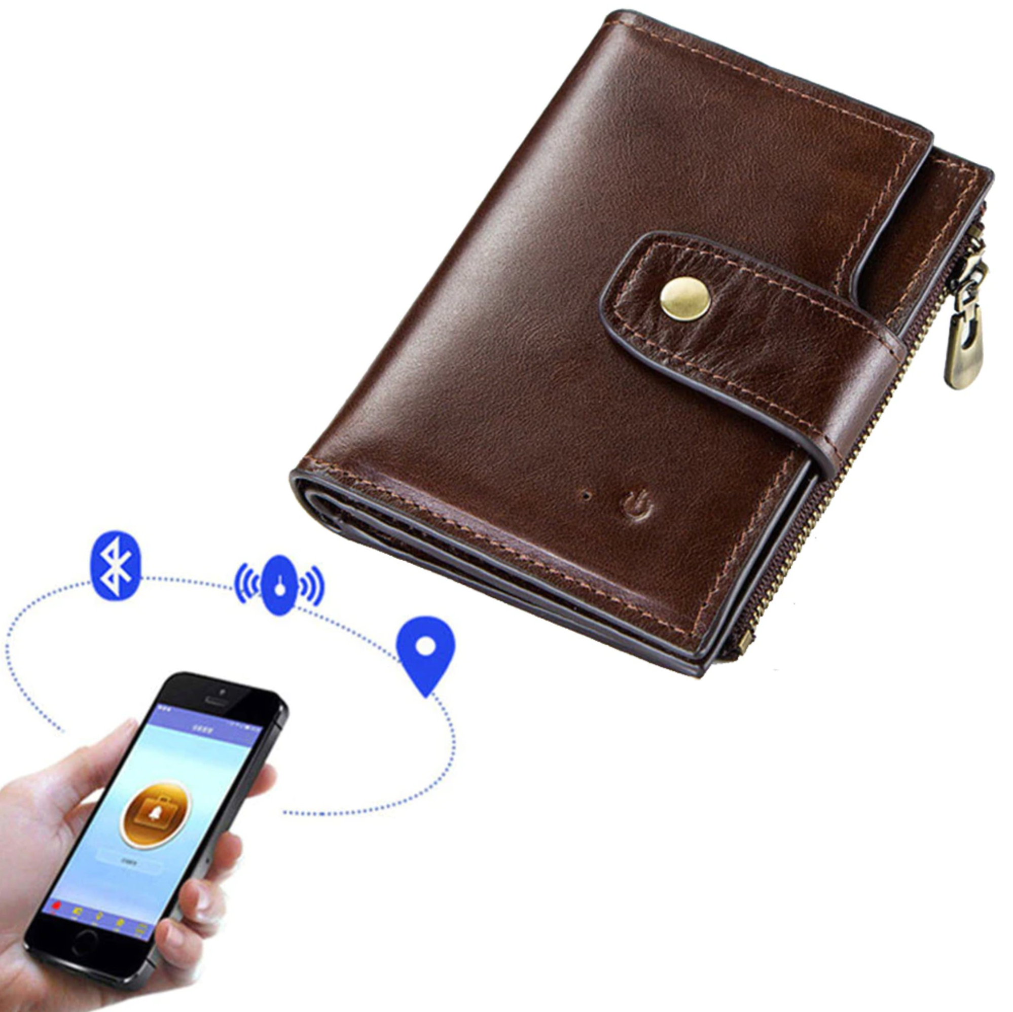 GPS Enabled Smart Wallet