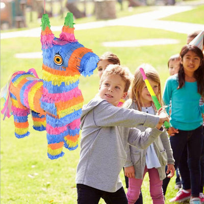 Cartoon Rainbow Donkey Pinata