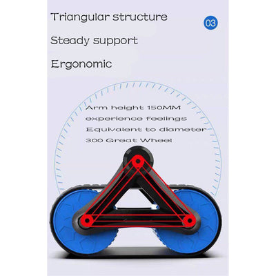 Rebound Abdominal Wheel Muscle