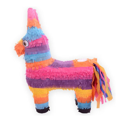 Cartoon Rainbow Donkey Pinata