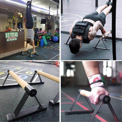 Wood Parallettes Set