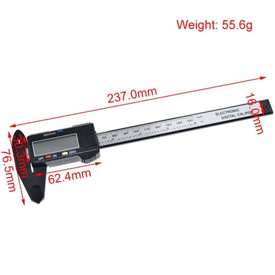 LCD Digital Fiber Vernier Caliper