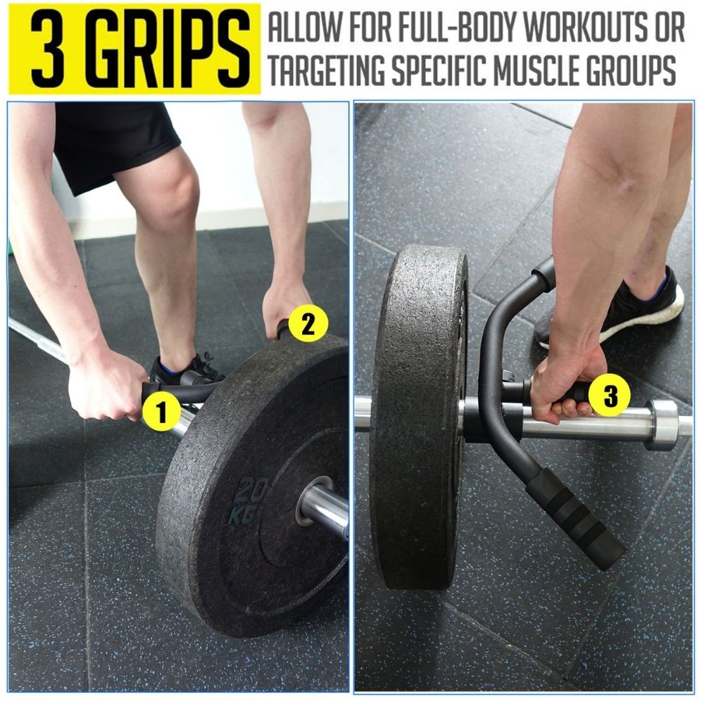 Fitness T Bar Row Barbell Handle Grip