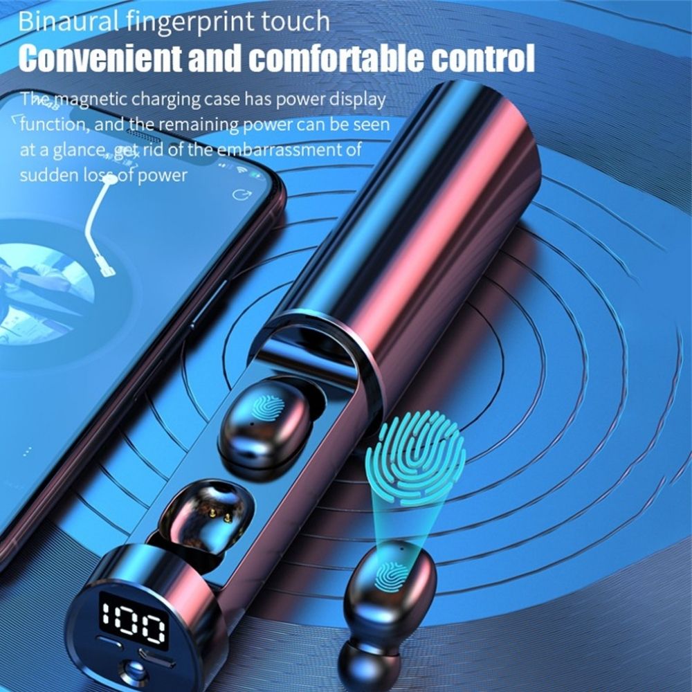 LED Digital Bluetooth Headset
