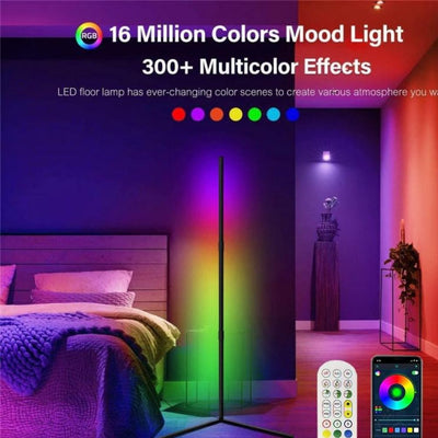 LED RGB Corner Floor lamp