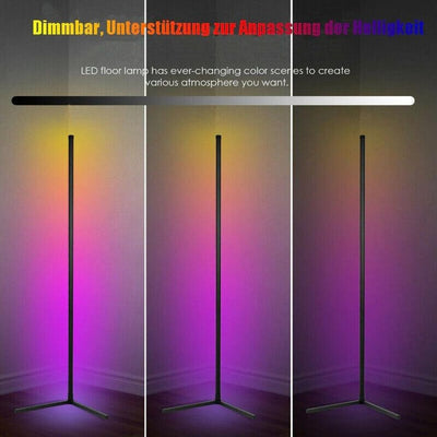 LED RGB Corner Floor lamp