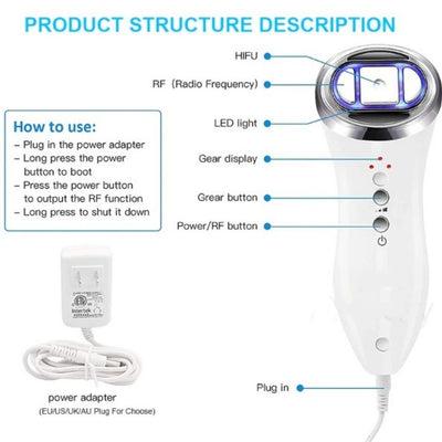 Mini HIFU RF Lifting Machine