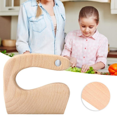 Kids Knifes Wooden Cutter