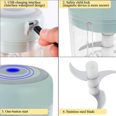 USB Electric Garlic Masher