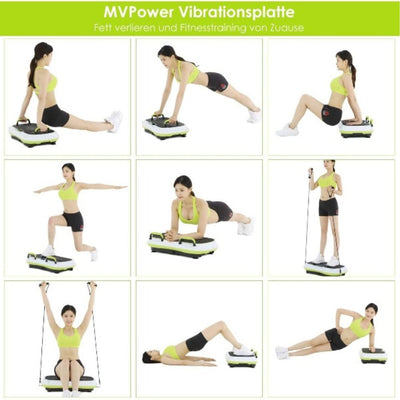 Whole Body Exercise Machine Plate