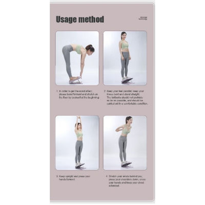 Yoga Leg Stretcher Rib Board