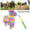 Cartoon Rainbow Donkey Pinata