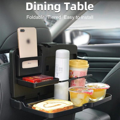 Car Eating Food Trays