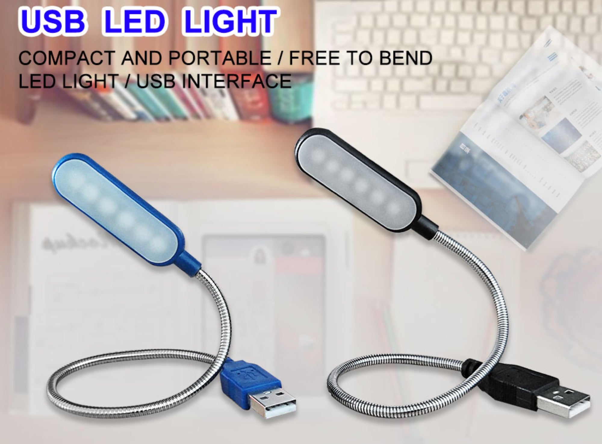 Portable USB Reading Lamp