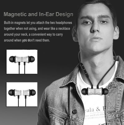 Bluetooth Headphones With Neckband