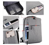 Laptop Backpack- Heather Grey