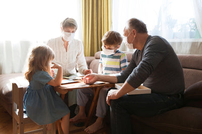 3 Ply Mask to protect the whole family at home in this trying times- 200 count