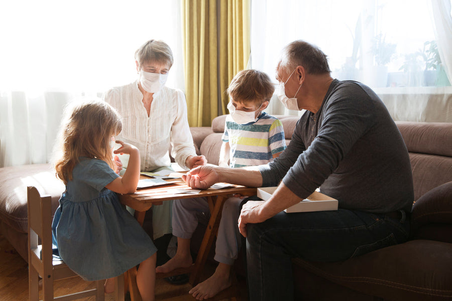3 Ply Mask to protect the whole family at home in this trying times- 200 count