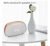 Retro Wireless Bluetooth Speaker Clock