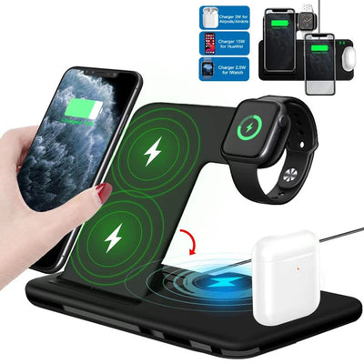 4-in 1 Phone Charging Stand